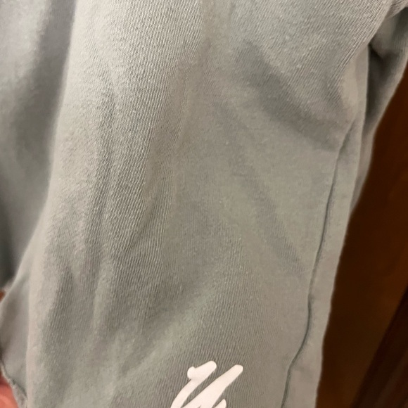 Inspiring Mint Cropped Hoodie - Picture 3 of 5